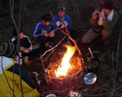 キャン プ・実例 「熊野古道キャンプ」4